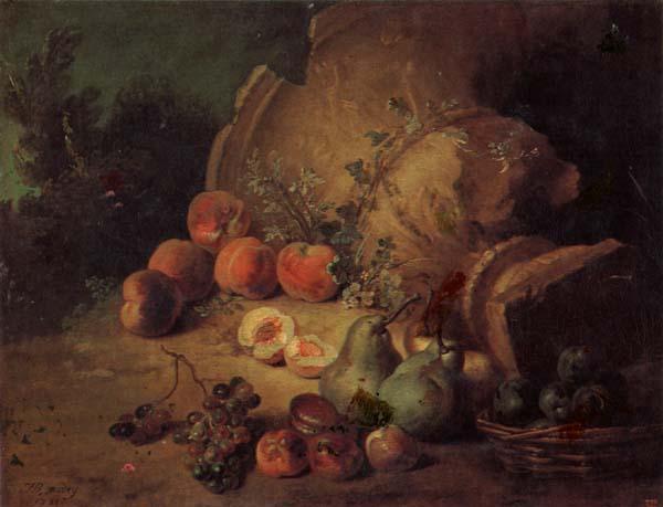 Jean Baptiste Oudry Still Life with Fruit oil painting picture